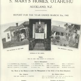 St. Mary's Homes Report 1943