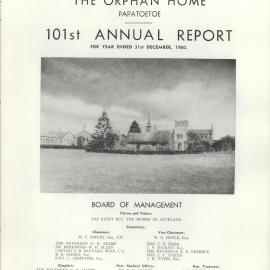 The Orphan Home Annual Report 1961