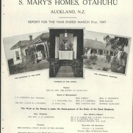 St. Mary's Homes Report 1947
