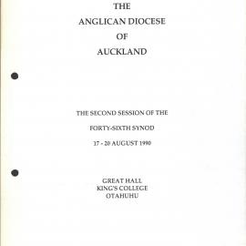 Year Book of the Diocese of Auckland 1990