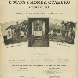 St. Mary's Homes Report 1950