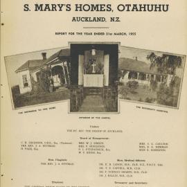 St. Mary's Homes Report 1955