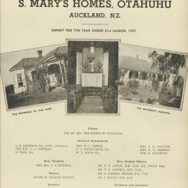 St. Mary's Homes Report 1957