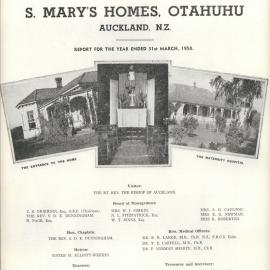 St. Mary's Homes Report 1958
