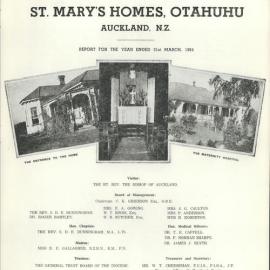 St. Mary's Homes Report 1964