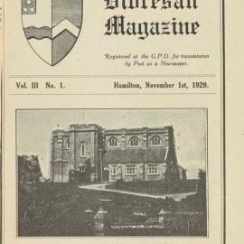 Waikato Diocesan Magazine November 1929