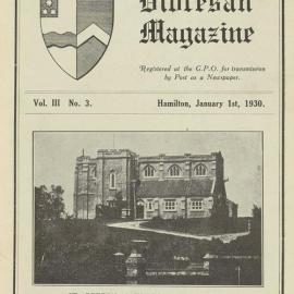 Waikato Diocesan Magazine January 1930