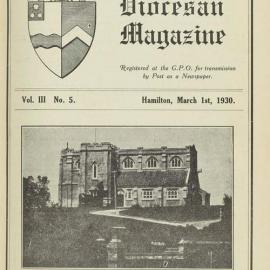 Waikato Diocesan Magazine March 1930