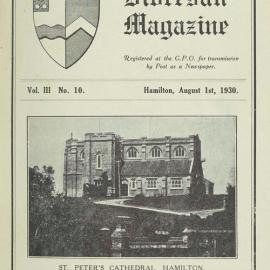 Waikato Diocesan Magazine August 1930