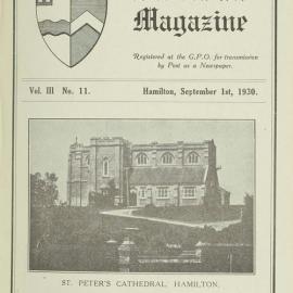 Waikato Diocesan Magazine September 1930
