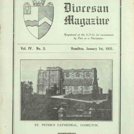 Waikato Diocesan Magazine January 1931