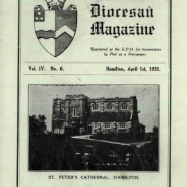 Waikato Diocesan Magazine April 1931