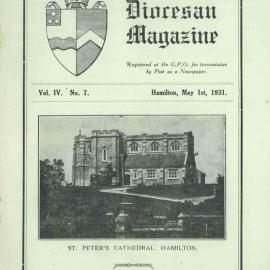 Waikato Diocesan Magazine May 1931