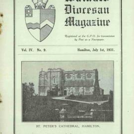 Waikato Diocesan Magazine July 1931