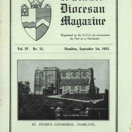 Waikato Diocesan Magazine September 1931