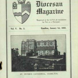 Waikato Diocesan Magazine January 1932