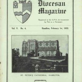 Waikato Diocesan Magazine February 1932