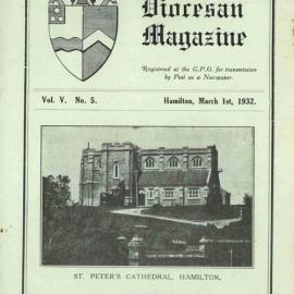 Waikato Diocesan Magazine March 1932