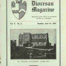 Waikato Diocesan Magazine April 1932