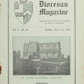 Waikato Diocesan Magazine August 1932