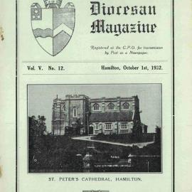 Waikato Diocesan Magazine October 1932