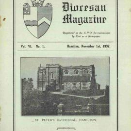 Waikato Diocesan Magazine November 1932