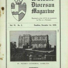 Waikato Diocesan Magazine December 1932