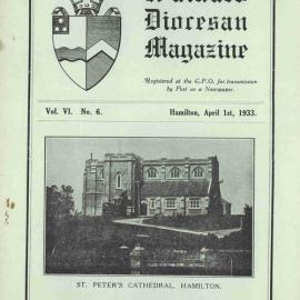 Waikato Diocesan Magazine April 1933