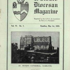 Waikato Diocesan Magazine May 1933