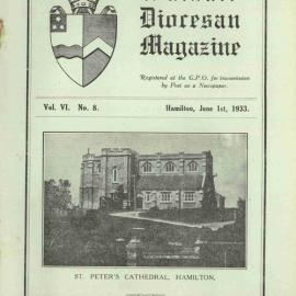 Waikato Diocesan Magazine June 1933