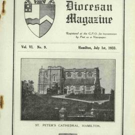 Waikato Diocesan Magazine July 1933