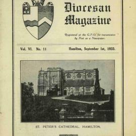 Waikato Diocesan Magazine September 1933