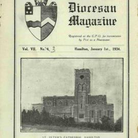 Waikato Diocesan Magazine January 1934