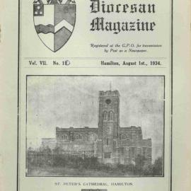 Waikato Diocesan Magazine August 1934