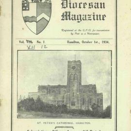 Waikato Diocesan Magazine October 1934