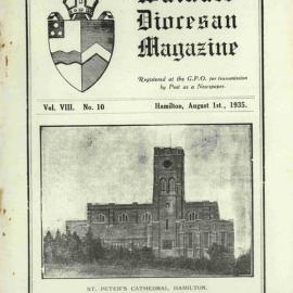 Waikato Diocesan Magazine August 1935