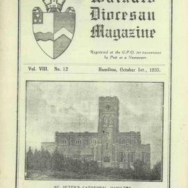 Waikato Diocesan Magazine October 1935