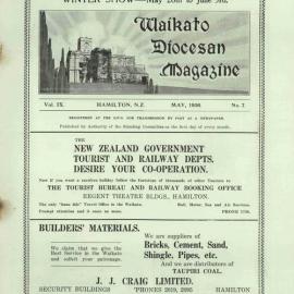 Waikato Diocesan Magazine May 1936
