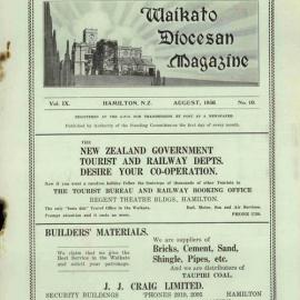 Waikato Diocesan Magazine August 1936