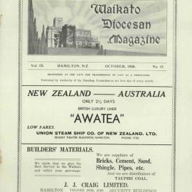 Waikato Diocesan Magazine 1936