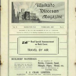 Waikato Diocesan Magazine February 1937
