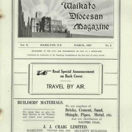 Waikato Diocesan Magazine March 1937