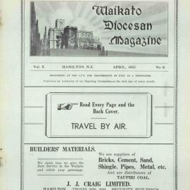 Waikato Diocesan Magazine April 1937