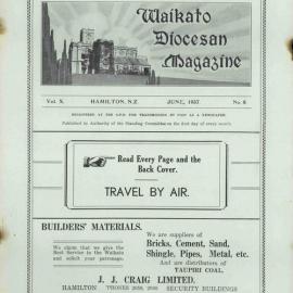 Waikato Diocesan Magazine June 1937