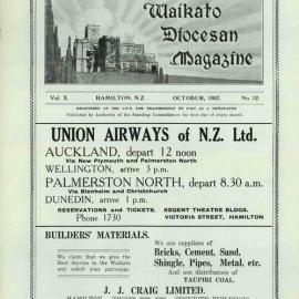 Waikato Diocesan Magazine 1937