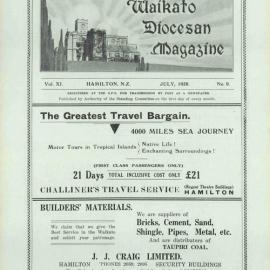 Waikato Diocesan Magazine July 1938