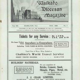 Waikato Diocesan Magazine May 1939