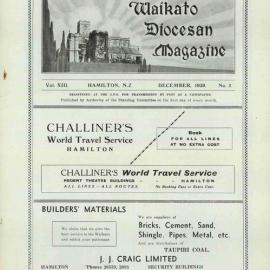 Waikato Diocesan Magazine December 1939