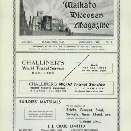 Waikato Diocesan Magazine January 1940