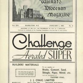 Waikato Diocesan Magazine January 1941